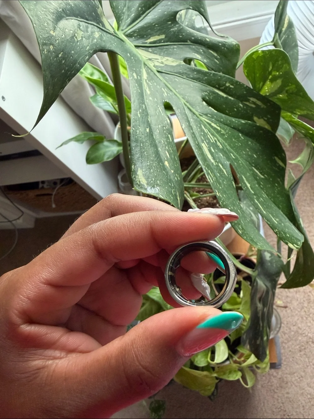 Oura Gen 3 Horizon Silver Ring